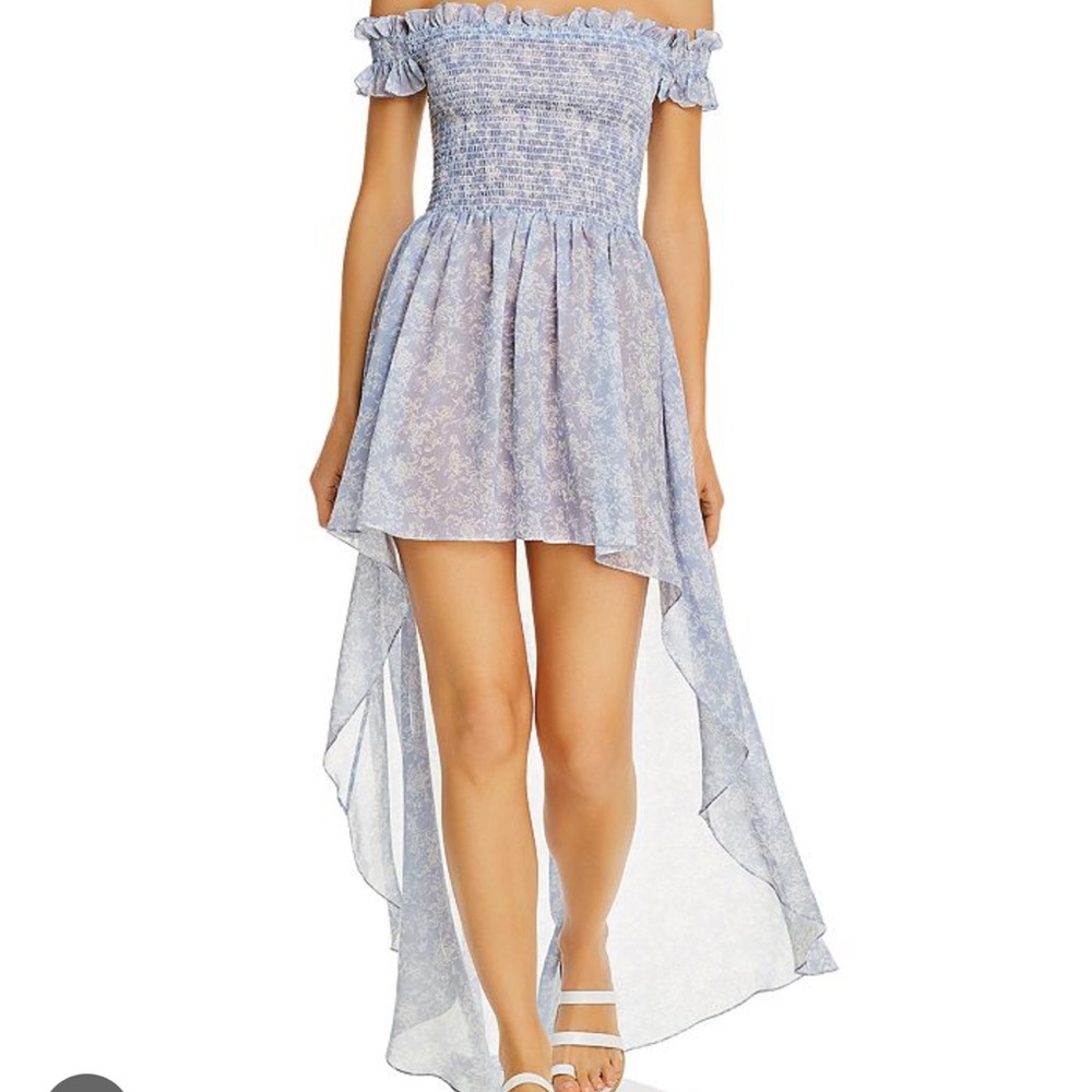 Caroline Constas Alex blue coverup size small